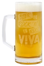 Viva - Bier & Rock n` Roll & V!VA, Bierkrug 0,5L